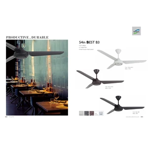 Ceiling Fan MT Edma Model BEST B3 dia. 54"