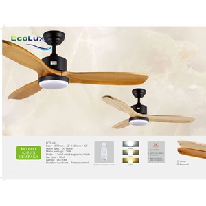 Kipas Angin Gantung Fan Ecolux Model Cempaka 52"
